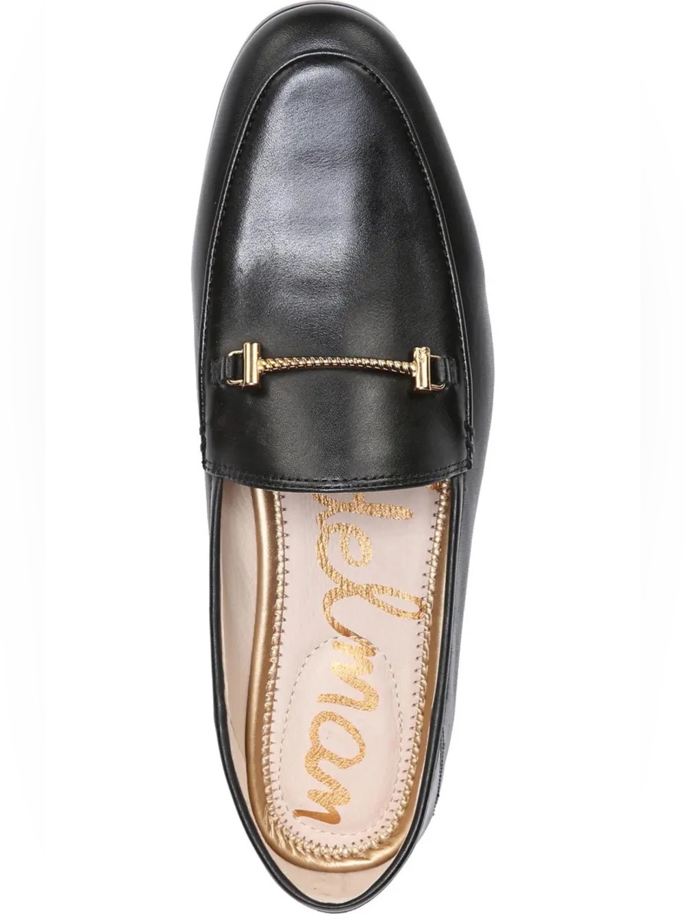 NWOT Sam Edelman Lior Black Leather Loafers | 6.5